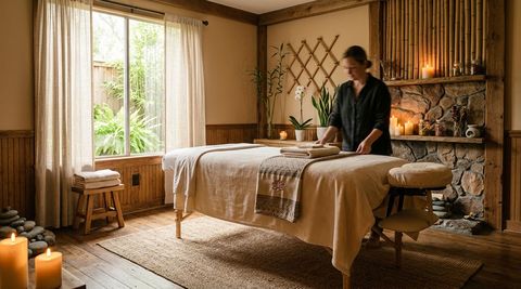 Illustration of Lotus Spa, massage spa in Garland, TX